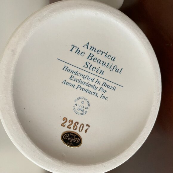 Avon Collectible "America The Beautiful" Stein - Picture 9 of 11